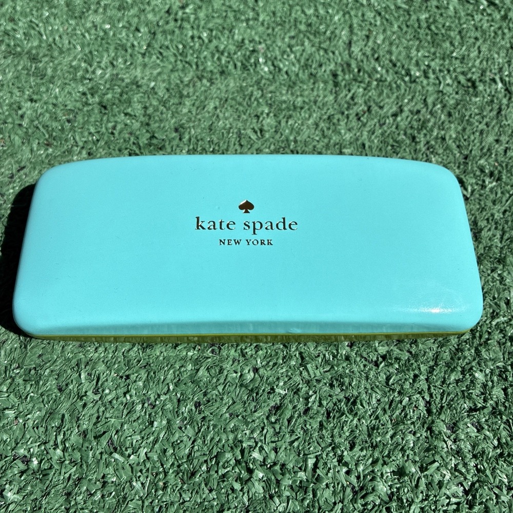 Kate Spade New York-Turquoise Green Glasses Hard Case that. TCom Has